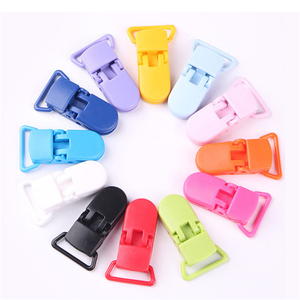 Porte-sucette en plastique pour bébé Sucette <span class=keywords><strong>Mam</strong></span> Infant Dummy Clips Chaîne pour bébé Sucette Holding - Product Image 1