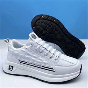 Chaussures décontractées solides et tendance, style aviateur, <span class=keywords><strong>en</strong></span> <span class=keywords><strong>cuir</strong></span> synthétique respirant, fermeture élastique, chaussures légères pour hommes - Product Image 3