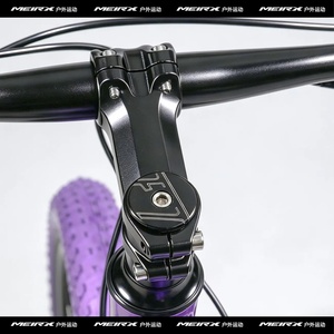 Sepeda Gunung 26 Inch Baja Karbon Warna Ungu dengan Rem Cakram Ganda, 21 24 27 30 Speed, Garpu Suspensi, dan Sadel Berlapis Busa untuk Dewasa - Product Image 5