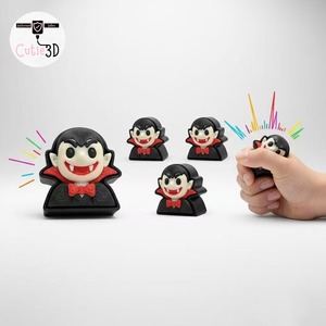 Porte-clés VampSqueeze Clicker, jouet anti-stress imprimé en 3D, accessoire de poche, porte-clés, cadeau pour enfants, adolescents, adultes, couleurs assorties - Product Image 1