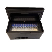 11 flacons de 3 ml, boîte de transport isotherme pour peptides, étui de transport sans fil portable, mini réfrigérateur pour flacons, mini congélateur pour peptides