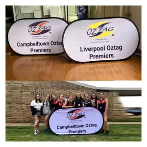 Custom Made Polyester Steel Frame Pop up <b>Banners</b> with Bright Colors for Church and Religious Gifts - Product Image 1