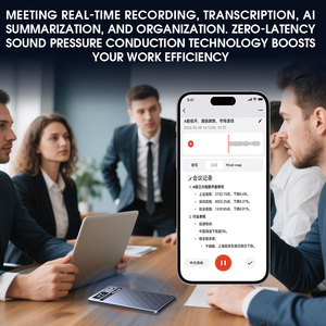 Registratore Vocale Spia X2 Mini, Videocamera Portatile ad Attivazione Vocale <span class=keywords><strong>per</strong></span> Lezioni e Riunioni, Registratore Vocale AI HD 1080p - Product Image 2