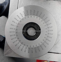 Machine d'impression par transfert automatique adaptée à l'impression de numéros de production sur le plastique, le métal et le bois