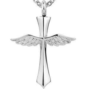 Collar con Urna para Cenizas, Colgante Conmemorativo, Joyería de Recuerdo con Tapa de Rosca, Grabable con Logotipo Personalizado - Product Image 1