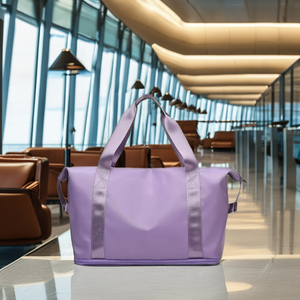 Unisex Große Wasserdichte Nylon-Sporttasche mit Reißverschluss, Anpassbarem Logo, Organizer, Faltbar, Übernachtungstasche, Hochwertig, Recycelbar - Product Image 6