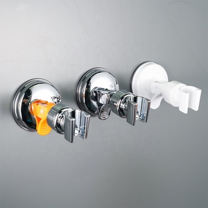 Support <span class=keywords><strong>de</strong></span> <span class=keywords><strong>douche</strong></span> mural universel blanc détachable à ventouse, <span class=keywords><strong>sans</strong></span> perçage, réglable pour douchette à main - Product Image 6