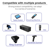 A SE4131 Puerto serie UART USB integrado Montaje fijo Mini 1D 2D QR CMOS Escáner de código de barras Módulo de pago de código de escaneo