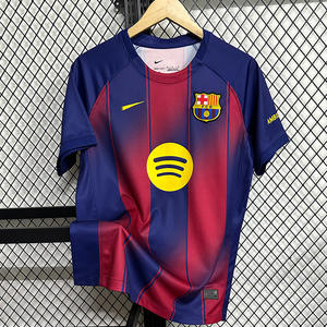 Camiseta de Fútbol para Fanáticos del Barcelona 2426, Edición Especial Local y Visitante, Manga Corta, Personalización Transfronteriza - Product Image 2