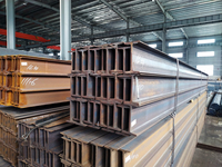 Poutre en H en acier laminé à chaud Q235B haute résistance conforme à la norme ASTM pour la construction avec services de découpe/soudage/pliage