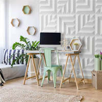 Panneaux muraux décoratifs diamantés 3D pour la décoration du salon et du plafond PVC gaufré
