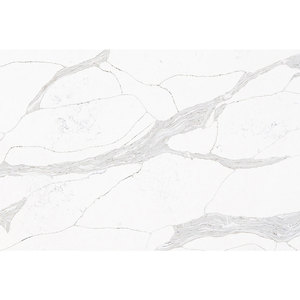 DCT CN7060 Luxe Calacatta Grey Veined, Losas <span class=keywords><strong>de</strong></span> Cuarzo Blanco Premium <span class=keywords><strong>para</strong></span> <span class=keywords><strong>Cocinas</strong></span>, <span class=keywords><strong>Encimeras</strong></span> <span class=keywords><strong>de</strong></span> Recepción - Product Image 3