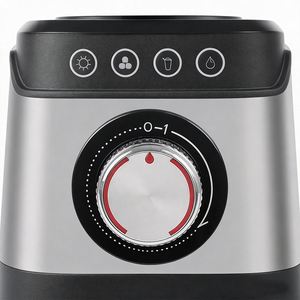 Nouveau Mixeur de Table 1000W à 2 Vitesses, Pot en Verre 1,5L, Boîtier en Acier Inoxydable, Multifonction, Garantie 1 An, Coffret Cadeau - Vente Chaude 2026 - Product Image 4