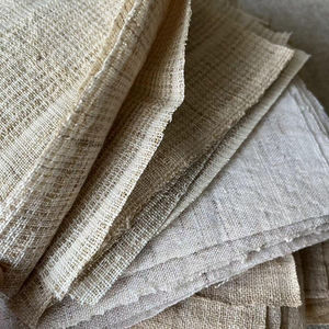 Vải lanh Pháp pha trộn thô, vải cotton hoa Pháp co giãn, vải lanh in tùy chỉnh, vải pha lanh cotton với dịch vụ tốt - Product Image 4