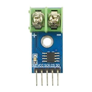 MAX6675 K من نوع وحدة استشعار درجة الحرارة الحرارية لوحة صغيرة مدمجة مع سلك القفز متوافق مع العاصمة 3-5 فولت - Product Image 1