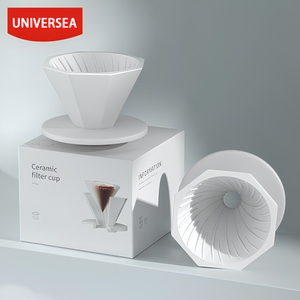 ที่กรองกาแฟเซรามิคทรงแปดเหลี่ยมแบบใช้ซ้ำได้ - Product Image 2