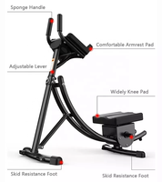 Équipement d'exercice abdominal multifonction pliable Abs Machine d'exercice Total Core Body Shaper pour une utilisation en salle de sport