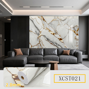 Papel de Contacto <span class=keywords><strong>Autoadhesivo</strong></span> Impermeable con Diseño de Mármol para Revestimiento de Paredes en Baños y Salas de Estar - Product Image 5
