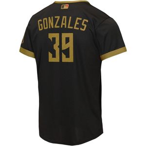 FOXA Pittsburgh Pirates # Camiseta de Béisbol Juvenil Número 39 de Nick Gonzales, Edición City Connect, Camiseta de Jugador con Absorción de Humedad - Product Image 3