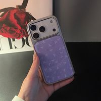 Coque arrière INS style pois frais avec nœud pour iPhone 18 13 Pro Max, étui de téléphone électroplaqué à bord argenté pour iPhone 17 Air