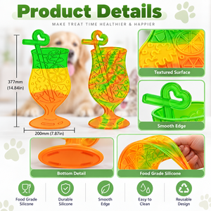 Alfombrilla de Silicona Personalizada para Lamer para Mascotas, Alfombrilla de Alimentación Lenta para Perros y Gatos - Product Image 6