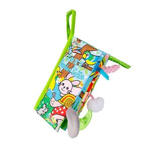 Libros <span class=keywords><strong>de</strong></span> Tela Suaves para Bebés con Diseño <span class=keywords><strong>de</strong></span> Animales <span class=keywords><strong>de</strong></span> Granja y Dinosaurios Educativos Personalizados al por Mayor - Product Image 2