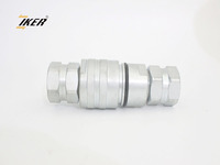 Connecteur hydraulique rapide à verrouillage fileté DN6.3 1/4 G CVV, interchangeable, série Parker QPHA INTEVA205
