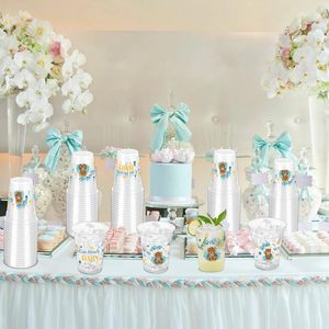 ฟิล์มซีลแก้วใสขนาด32ออนซ์16ออนซ์แก้วใสพิมพ์โลโก้ทรงฝ้าสำหรับสัตว์เลี้ยงขนาด12ออนซ์ - Product Image 4