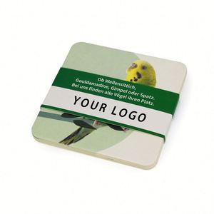 Eco-Friendly Degradable Beer Coaster <b>Seed</b> Custom Disposable Printed Drink <b>Paper</b> Tea Coasters - Product Image 4