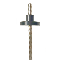 Tornillo de Rosca Trapezoidal Acme con Tuerca POM 0601 0602 0604 0606 0612 de Acero Inoxidable 304 para Impresora 3D/Prototipos y Maquinaria de Impresión