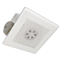 OEM et ODM Support Poussière Salle de Bain Toilettes Ventilateur de Ventilation en Plastique Montage au Plafond Conduit Cuisine Ventilateur d'Échappement avec Tuyau