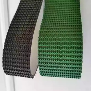 Skidproof chống mài mòn nhỏ thô hàng đầu mô hình băng tải PVC màu xanh lá cây với khớp răng - Product Image 3