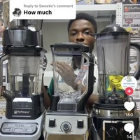 Penjualan Terlaris 2000W Hoffmans 4 in 1 Multi Blender Food Processor Gelas 2L Anti Pecah Auto IQ Colokan EU Ideal untuk Afrika