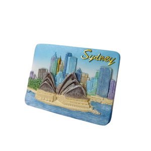 Personalizado Australia Oceanía Australia <span class=keywords><strong>Nueva</strong></span> <span class=keywords><strong>Zelanda</strong></span> Imanes de nevera Ciudad Viajes Recuerdos Fabricantes al por mayor 3D Creativo - Product Image 1
