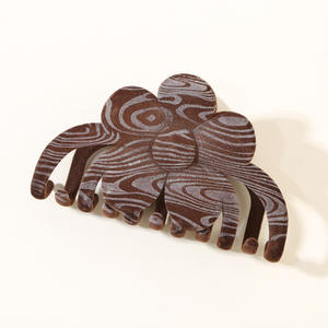 กิ๊บติดผมสำหรับผู้หญิงผมยาว ลายเสือดาว กิ๊บติดผมแบบยึดแน่น ใช้งานได้จริง กิ๊บ ABS แบบหนีบ - Product Image 6