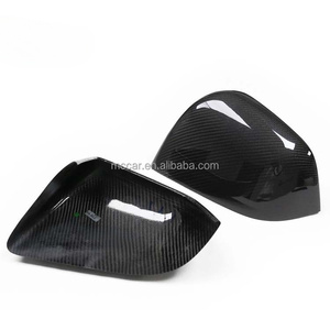 Decorazione di alta qualità per <span class=keywords><strong>specchio</strong></span> auto adatto per il modello Tesla 3/Y/S/X adesivo in fibra di carbonio a secco specchietto retrovisore - Product Image 3