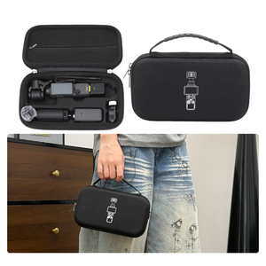 Sac de rangement pour <span class=keywords><strong>DJI</strong></span> <span class=keywords><strong>Osmo</strong></span> <span class=keywords><strong>Pocket</strong></span> 4P/4 Creator Combo, sac à main portable, boîte de rangement rigide pour accessoires <span class=keywords><strong>Pocket</strong></span> 4P/4 - Product Image 1