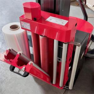Enrouleur de film étirable pour palettes de robot mobile automatique, machine d'emballage robotisée autopropulsée à vendre - Product Image 5