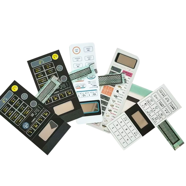 Durable Water-proof Membrane Switch Keypad with 5 Million Times Life Expectancy and Custom Color for Medical and Industrial Use