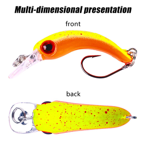 4CM 1.5G pesciolino leggero esca da <span class=keywords><strong>pesca</strong></span> esca dura minnow <span class=keywords><strong>esche</strong></span> <span class=keywords><strong>con</strong></span> ancorette <span class=keywords><strong>pesca</strong></span> <span class=keywords><strong>pesca</strong></span> nuovo tipo - Product Image 4