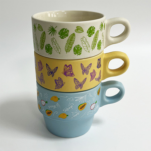 <span class=keywords><strong>Taza</strong></span> de Café de Cerámica Estilo <span class=keywords><strong>Vintage</strong></span> INS, Diseño de Orejas Grandes con Esmalte Colorido, <span class=keywords><strong>Taza</strong></span> <span class=keywords><strong>Personalizada</strong></span> con Estampado Campestre - Product Image 5