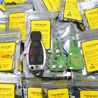 XHORSE VVDI BE Key Pro con 3 botones para carcasa de llave inteligente Benz. Obtén 1 token VVDI MB BGA gratis.