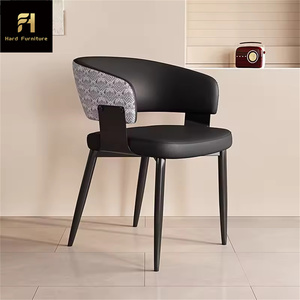 Chaises de salle à manger <span class=keywords><strong>design</strong></span> Ensemble table <span class=keywords><strong>et</strong></span> chaises à six places de haute qualité Chaises de restaurant en métal pour hôtel - Product Image 6