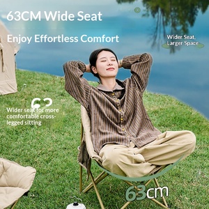 Chaise lune pliable portable à motif Smiley pour camping et jardin, avec <span class=keywords><strong>poche</strong></span> latérale en filet et sac <span class=keywords><strong>de</strong></span> transport gratuit - Product Image 2