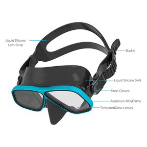 Gafas de Buceo DIDEEP de Silicona Líquida y Lentes de Vidrio Templado, Aptas para Diferentes Formas de Rostro - Product Image 3