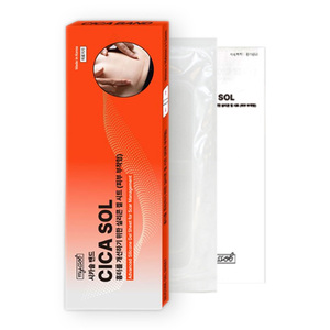 Lámina de Gel de Silicona Elástica Invisible CICA SOL para el Cuidado de Cicatrices Corporales, Parche de Rodillo Impermeable, Portátil, de Plástico, Muestra Gratuita - Product Image 1