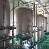 Sistema de Ósmosis Inversa de Acero Inoxidable de 5000 Litros por Hora, Equipo de Tratamiento de Agua Pura, Planta de Tratamiento de Agua, Producción de Agua Embotellada