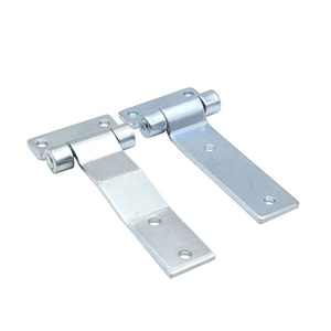 HT015 6 Bisagra para maquinaria pesada, industrial, para carrocería de vehículo, CL126, chapada en hierro con zinc azul, engrosada, plegable para puerta de armario - Product Image 2
