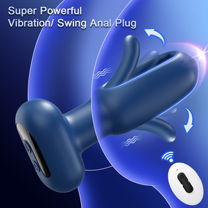 Juguete sexual Anal con vibración para movimiento de palmaditas Gay, Control remoto por aplicación, enchufe recargable - Product Image 4
