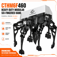 Pince robotique robuste à six doigts CTHM6F460, charge utile de 120 kg, pour la manutention de marchandises en vrac en port et l'automatisation du transfert
